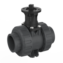 Zestaw adapterów 2-drogowego zaworu kulowego Praher M1 PVC-U